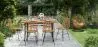 Mesa de jantar retangular - Design industrial - Madeira - Troy image 7