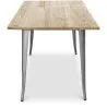 Mesa de jantar retangular - Design industrial - Madeira - Troy image 7