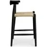 Banco de madeira com design Boho Bali - 65cm - Elb image 7