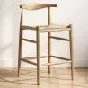 Banco de madeira com design Boho Bali - 65cm - Elb image 7
