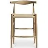 Banco de madeira com design Boho Bali - 65cm - Elb image 7