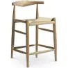 Banco de madeira com design Boho Bali - 65cm - Elb image 7