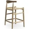 Banco de madeira com design Boho Bali - 65cm - Elb image 7