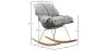  Cadeira de Balanço Acolchoada - Design Escandinavo - Ruma image 7