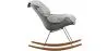  Cadeira de Balanço Acolchoada - Design Escandinavo - Ruma image 7