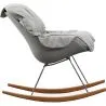  Cadeira de Balanço Acolchoada - Design Escandinavo - Ruma image 7