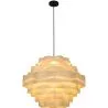 Luminária de teto de madeira - Luminária pendente de stile Boho Bali - Aura image 7