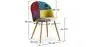 Cadeira de jantar estofada em patchwork - Estilo escandinavo - Ray image 7