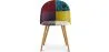 Cadeira de jantar estofada em patchwork - Estilo escandinavo - Ray image 7