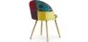 Cadeira de jantar estofada em patchwork - Estilo escandinavo - Ray image 7