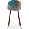 Banqueta Estofada em Patchwork - Estilo Escandinavo - Patty image 7