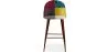 Banqueta Estofada em Patchwork - Estilo Escandinavo -  Ray image 7