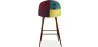 Banqueta Estofada em Patchwork - Estilo Escandinavo -  Ray image 7