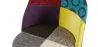Banqueta Estofada em Patchwork - Estilo Escandinavo -  Ray image 7