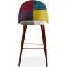 Banqueta Estofada em Patchwork - Estilo Escandinavo -  Ray image 7