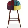 Banqueta Estofada em Patchwork - Estilo Escandinavo -  Ray image 7