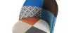Banqueta Estofada em Patchwork - Estilo Escandinavo - Pixi image 7