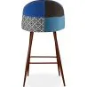 Banqueta Estofada em Patchwork - Estilo Escandinavo - Pixi image 7