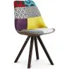 Cadeira de Jantar - Estofada em Patchwork - Ray image 7