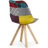 Cadeira de Jantar - Estofada em Patchwork - Ray image 7