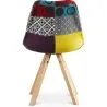 Cadeira de Jantar - Estofada em Patchwork - Ray image 7