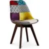 Cadeira de Jantar - Estofada em Patchwork - Ray image 7