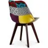 Cadeira de Jantar - Estofada em Patchwork - Ray image 7