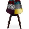 Cadeira de Jantar - Estofada em Patchwork - Ray image 7
