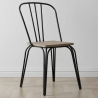 Cadeira de Jantar - Design Industrial - Madeira e Metal - Lillor image 7