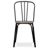 Cadeira de Jantar - Design Industrial - Madeira e Metal - Lillor image 7