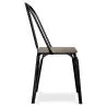 Cadeira de Jantar - Design Industrial - Madeira e Metal - Lillor image 7