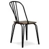 Cadeira de Jantar - Design Industrial - Madeira e Metal - Lillor image 7