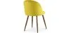Cadeira de Jantar - Estofada em Veludo - Design Escandinavo - Evelyne image 7