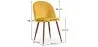 Cadeira de Jantar - Estofada em Veludo - Design Escandinavo - Evelyne image 7