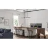 Banco de bar em vime - Design Boho Bali -65cm - Catori image 7
