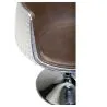 Cadeira Lounge - Cadeira de design - Couro e metal - Cognac image 7