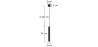 Lâmpada de Teto Tubo de Cimento - Luminária Pendente LED - 30cm - Aroc image 7
