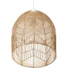 Luminária de teto de ratã - Pendente de stile Boho Bali - Bu image 7