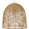Luminária de teto de ratã - Pendente de stile Boho Bali - Bu image 7