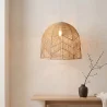 Luminária de teto de ratã - Pendente de stile Boho Bali - Bu image 7