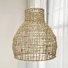 Luminária de teto de vime - Luminária pendente de stile Boho Bali - Lan image 7