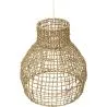 Luminária de teto de vime - Luminária pendente de stile Boho Bali - Lan image 7