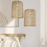 Luminária de Teto de Rattan - Luminária Pendente de stile Boho Bali - Lian image 7