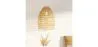  Luminária de teto de ratã - Pendente de stile Boho Bali - 50cm - Puong image 7
