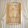 Luminária de teto de rattan - Luminária pendente de stile Boho Bali - An image 7