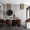 Luminária de teto de rattan - Luminária pendente de stile Boho Bali - An image 7