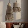 Luminária de teto de rafia - Pendente de stile Boho Bali - Lanui
 image 7