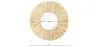  Espelho de Parede - Design Redondo Boho Bali (60 cm) - Grel image 7