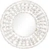 Espelho de Parede - Design Redondo Branco Boho Bali (60 cm) - Lenai image 7