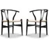 Conjunto de 2 cadeiras de jantar em madeira - Estilo escandinavo - Wish image 7